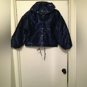 Wild Fable Dark Blue Puffer Jacket